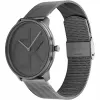 CALVIN KLEIN MAN 25200030 40 mm kvartsi analoginen kello hopea ruostumaton teräs mesh