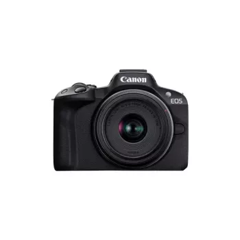 Canon EOS R50 digitaalikamera musta