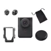 Canon PowerShot V10 musta vloggauspaketti 4K UHD 1 inch CMOS -kamera ja ministativkahva