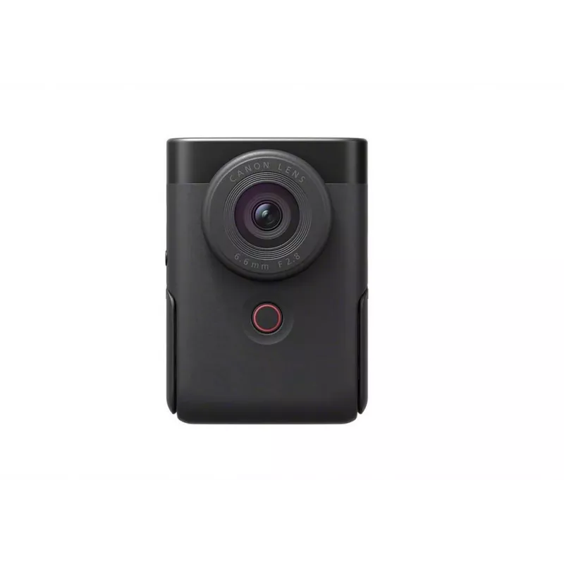 Canon PowerShot V10 musta vloggauspaketti 4K UHD 1 inch CMOS -kamera ja ministativkahva