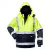 Canvas heijastava työtakki WJ-8946 keltainen/tummansininen M