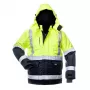 Canvas heijastava työtakki WJ-8946 keltainen/tummansininen M