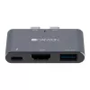 CANYON DS-1 3-in-1 Thunderbolt 3 -keskitin Space Grey