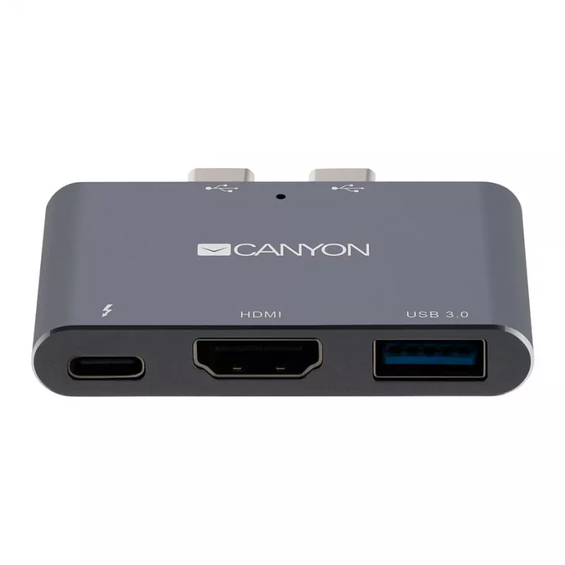 CANYON DS-1 3-in-1 Thunderbolt 3 -keskitin Space Grey