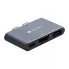 CANYON DS-1 3-in-1 Thunderbolt 3 -keskitin Space Grey