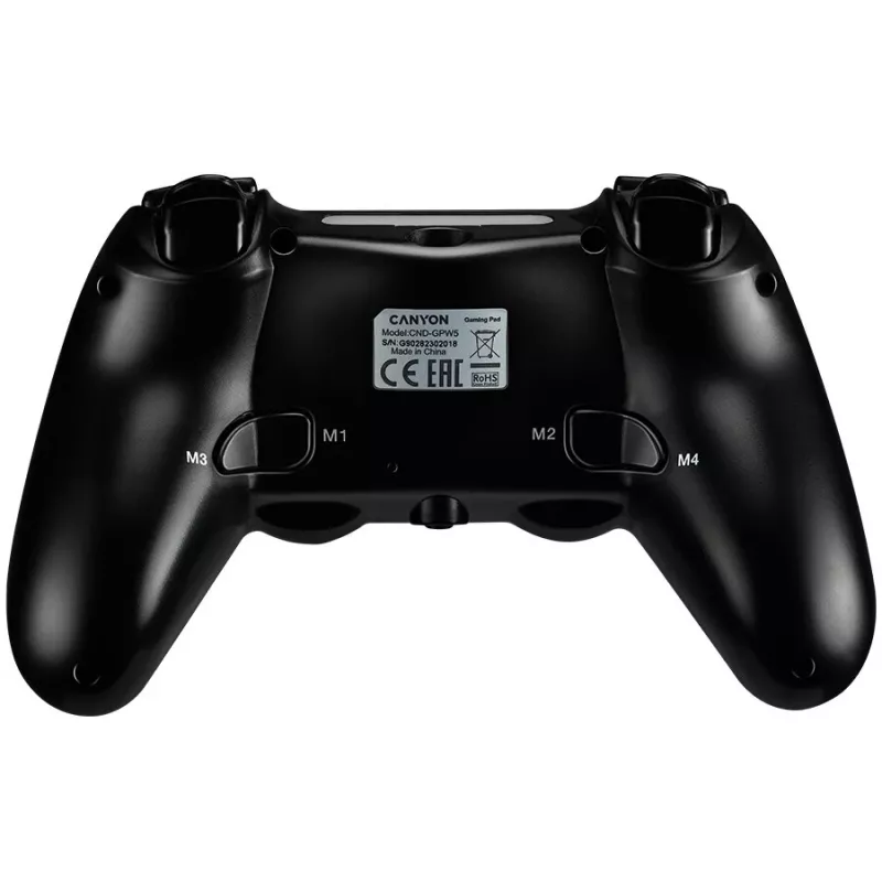 Canyon langaton peliohjain GP-W5 kosketuslevyllä PS4 musta