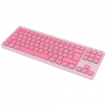 CANYON näppäimistö OnType 10 Low Profile EN johdollinen pinkki