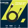 CANYON MFI-12 USB-A - Lightning -kaapeli 2 m valkoinen