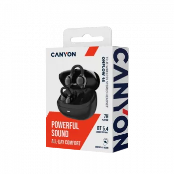 CANYON OWS Ear Clips -kuulokkeet OnFlow 14 musta