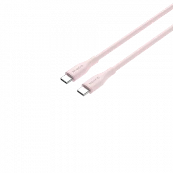 CANYON USB-C - USB-C-kaapeli 60W 1m silikoni pinkki hiekka