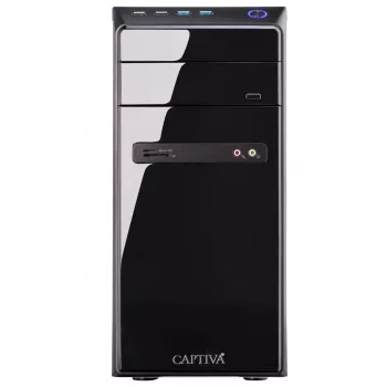 Captiva PC Power Starter I98-565 yritystietokone - Intel Core i5-14400, 500GB SSD, 8GB RAM, Windows 11 Home