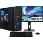 CAPTIVA Power Starter R80-034 TFT-paketti, AMD Ryzen 5, 32GB DDR4, 1TB SSD