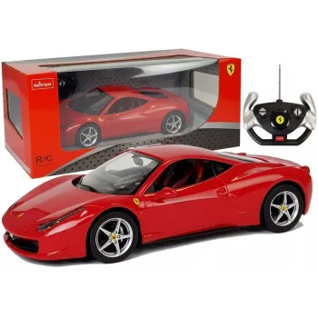 Auto R/C Ferrari Italia Rastar 1:14 punainen