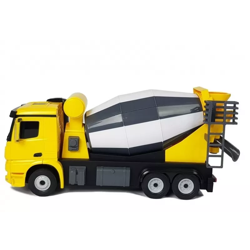 Auto R/C Mercedes-Benz Arocs Rastar 1:14 keltainen