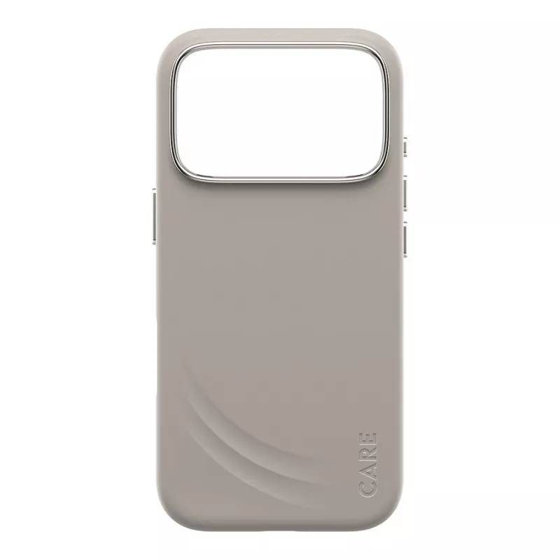 CARE by PanzerGlass Flow Case Vanilla MagSafe-yhteensopiva iPhone 17 Pro -puhelimeen