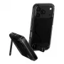 CARE by PanzerGlass Kickstand-kotelo Smokey Black MagSafe-yhteensopiva iPhone 17 Pro -puhelimeen