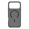 CARE by PanzerGlass Smokey -kotelo mustalla MagSafe-yhteensopivuudella iPhone 17 Pro Maxille