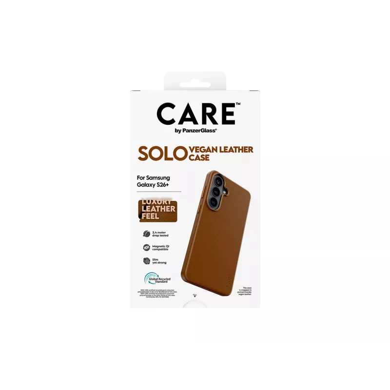 CARE by PanzerGlass Solo Case Samsung Galaxy S26 Plus - ruskea