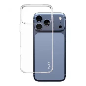CARE by PanzerGlass X-Ray -kotelo iPhone 17 Pro Maxille - läpinäkyvä