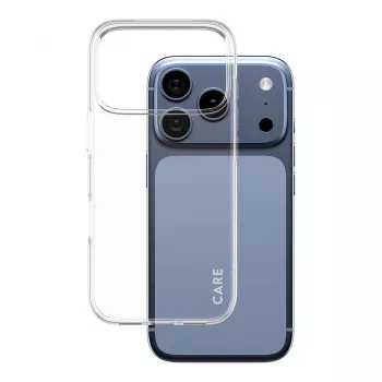 CARE by PanzerGlass X-Ray suojakuori iPhone 17 Pro -puhelimelle – läpinäkyvä