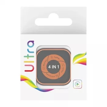 CARLINKIT Mini Ultra 6 langaton adapteri CarPlay- ja Android Auto -järjestelmiin - musta