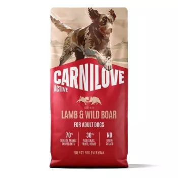 Carnilove Active Dog lammas ja villisika Adult 12kg
