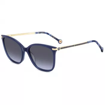 CAROLINA HERRERA HER0261GSPJP naisten aurinkolasit - havanna-ruskea asetaattikehys, ruskeat liukuvärilinssit, 55 mm
