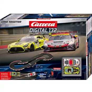 Carrera Digital 132 Grid Master rata-autoilusarja