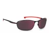 Carrera Ducati miesten aurinkolasit CARDUC006SOIT - musta kehys, harmaat linssit, 64/17/130 mm