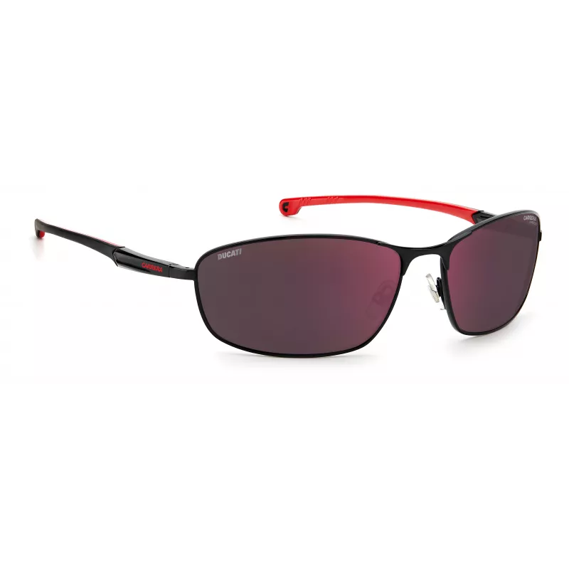 Carrera Ducati miesten aurinkolasit CARDUC006SOIT - musta kehys, harmaat linssit, 64/17/130 mm