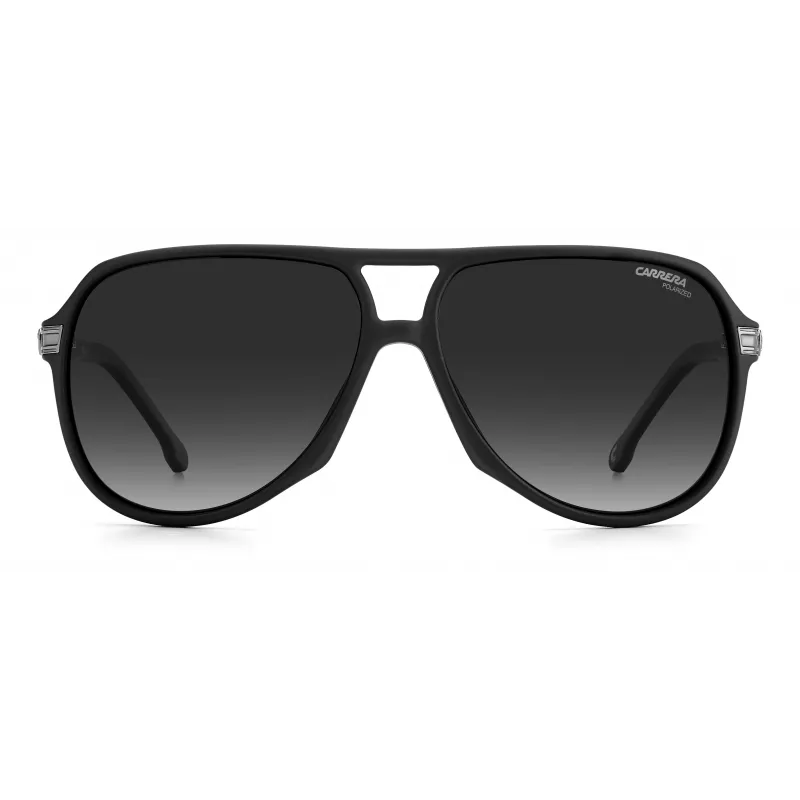 CARRERA unisex-aurinkolasit 1045-S-003-WJ pilot square -kehys musta harmaa liukuväri UV400