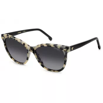 CARRERA naisten aurinkolasit CARRERA3043SA - suorakaiteen muotoinen asetaattikehys, UV400-suoja, 56 mm linssi