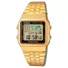 CASIO A500WGA-1 miesten digitaalikello 39 mm kultainen ruostumaton teräs