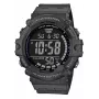 Casio AE-1500WH-8BVEF miesten digitaalikello – hartsiranneke, 100m vesitiivis, maailmanaika