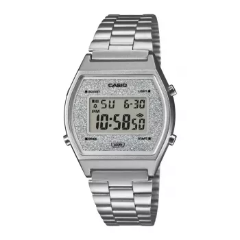 CASIO B640WDG-7DF unisex-digitaalikello 38,9 mm hopea teräs