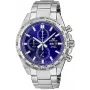 CASIO Edifice EFR-574D-2AVUEF miesten analoginen kvartsikello, 42,3 mm, sininen kellotaulu, teräsranneke