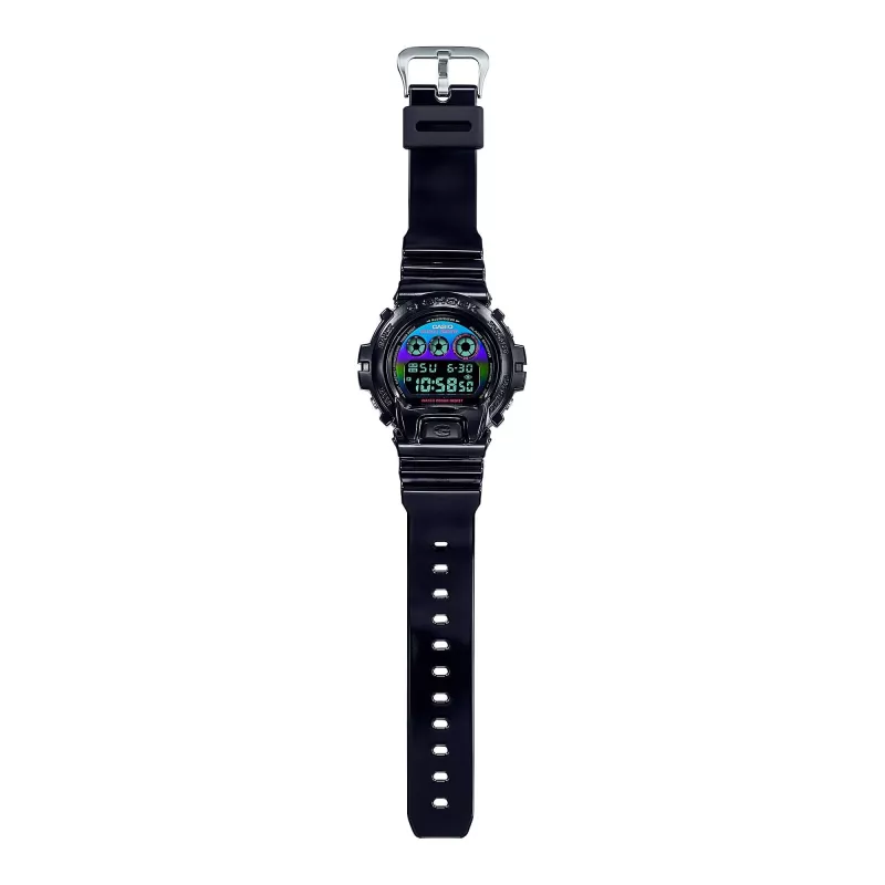 CASIO G-SHOCK DW6900RGB1ER digitaalikello 54 mm musta hartsi