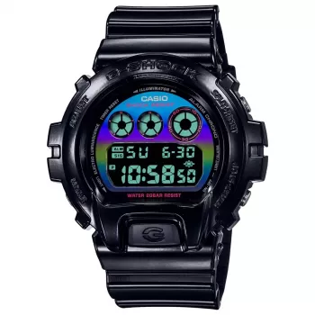 CASIO G-SHOCK DW6900RGB1ER digitaalikello 54 mm musta hartsi