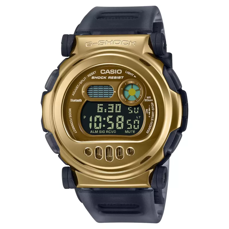 CASIO G-SHOCK G-B001MVB-8ER digitaalinen kvartsikello 47 mm harmaa hartsi