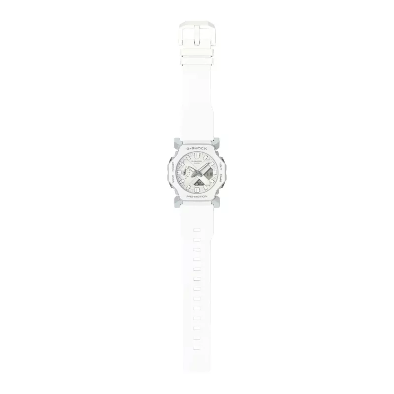 CASIO GA-2300-7AER naisten analogi-digitaalikello, 42,9 mm, valkoinen hartsi
