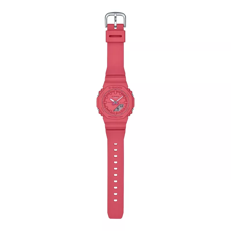 Casio GMA-P2100-4AER G-Shock analogi-digitaalikello pinkki coral