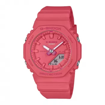 Casio GMA-P2100-4AER G-Shock analogi-digitaalikello pinkki coral