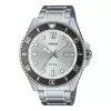 CASIO MDV107D7AVDF miesten sukelluskello 44,2 mm ruostumaton teräs valkoinen kellotaulu