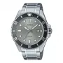 CASIO MDV107D8AVDF miesten analoginen kvartsikello, 49,5 mm ruostumaton teräs, musta kellotaulu