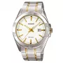 CASIO miesten analoginen kvartsikello MTP-1308SG-7A ruostumaton teräs kaksivärinen 43,5 mm