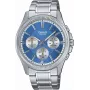 Casio miesten analoginen kvartsikello MTP1375PD2A2V sininen kellotaulu ruostumaton teräs 43,8 mm