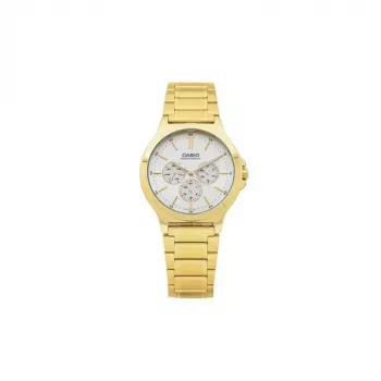 CASIO MTP-V300G-9AUDF miesten analoginen kvartsikello, kulta ionipinnoitettu ruostumaton teräs, 41,5 mm