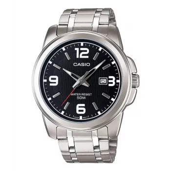 CASIO MTP1314D1AVDF miesten analoginen kvartsikello 44,9 mm, ruostumaton teräs