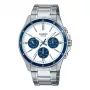 CASIO MTP1374D7A2VD miesten analoginen kvartsikello 47 mm ruostumaton teräs