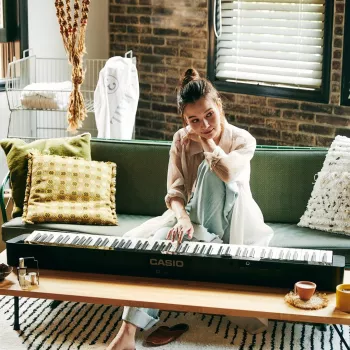 Casio Privia PX-S1100BK digitaalipiano - 88 kosketinta, Smart Scaled Hammer Action, Bluetooth MIDI & Audio, musta